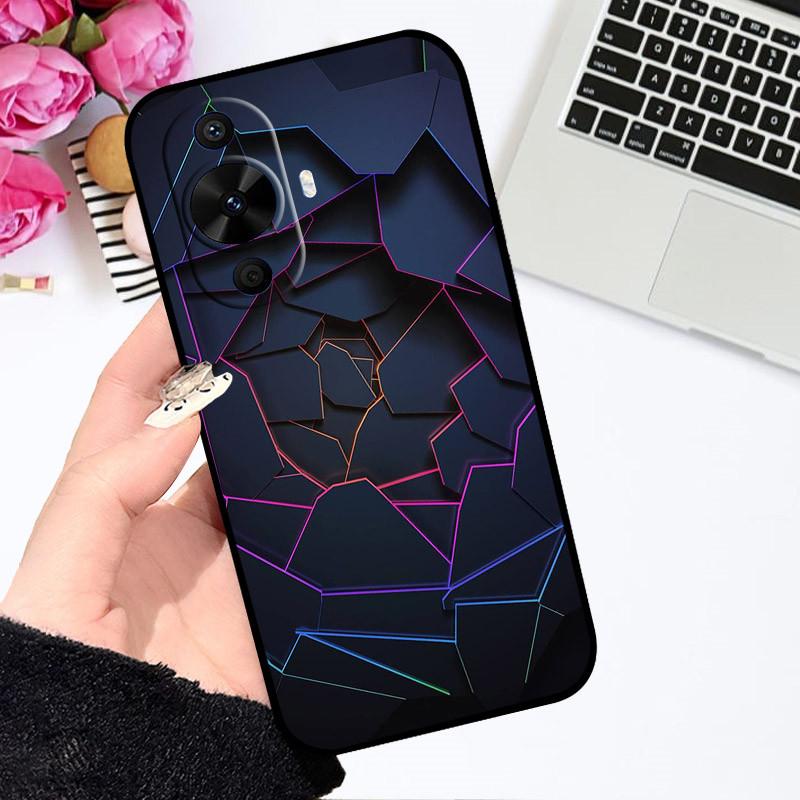 For Huawei Nova 12S Case Nova12S Cute Cartoon Cover Soft Silicone Phone Case For Huawei Nova 12S Bumper astronaut Painted Covers