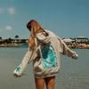 2026 Women's European & American Long Sleeve Printed Pullover Hoodie, Sizes S-5XL