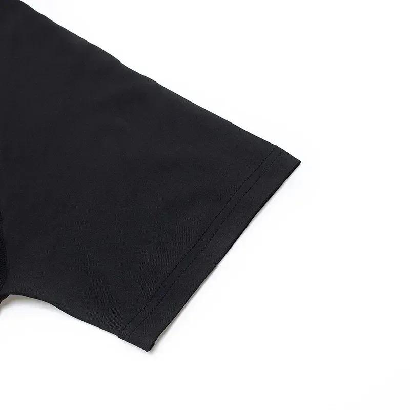 Compression Shirts for Men Breathable Stretchy Gym Workout Running T-shirts Summer Quick Dry Tees Sweat Absorbing Short Sleeve Tight Fit
