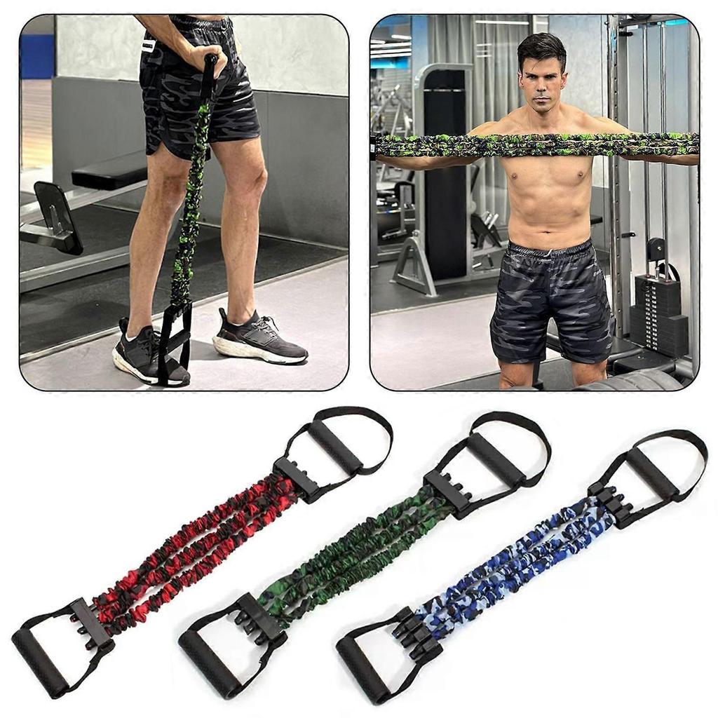 Adjustable Chest Expander with 3 Holes - Versatile Strength Training Equipment for Home & Gym Use