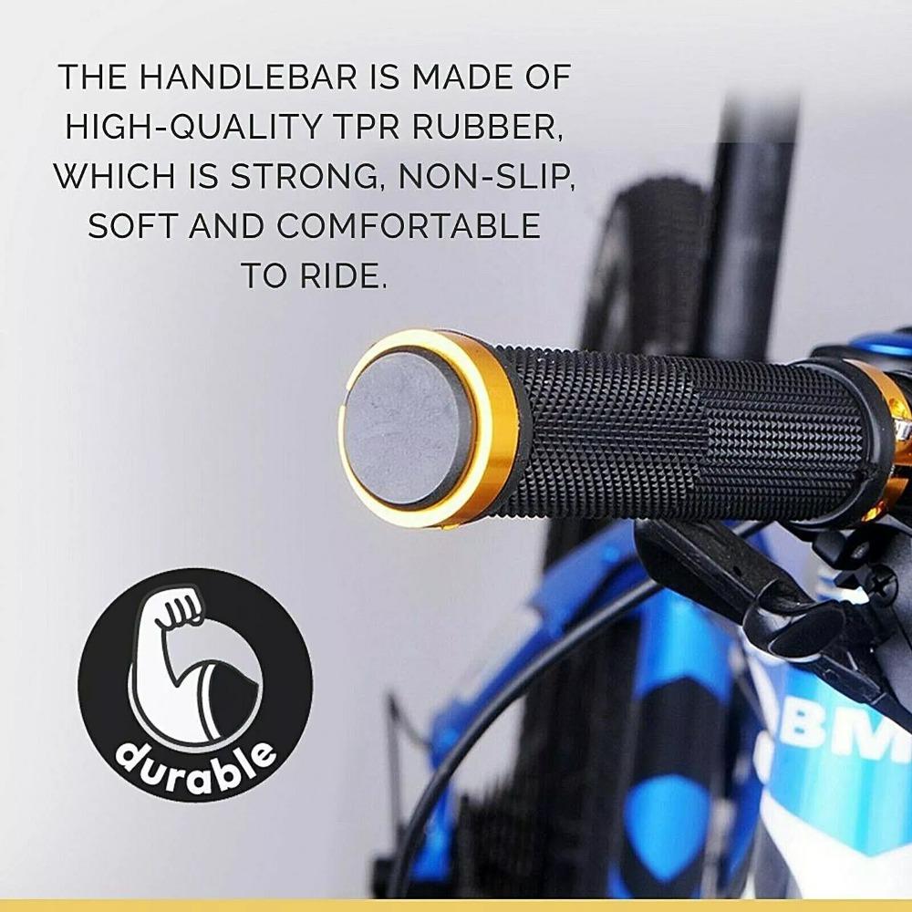 Non-slip Bicycle Grips Aluminum Alloy Handle Bar Grips New Bicycle Handlebar Grips  Outdoor Sports
