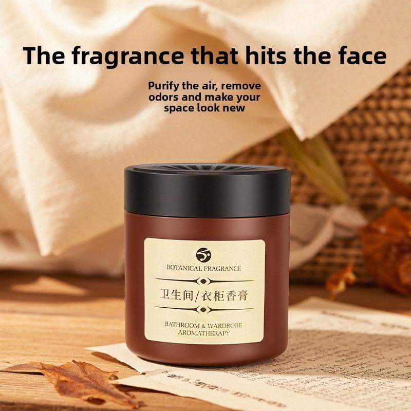 Aromatherapie für Zuhause, Festes Deodorant für Innenräume, Toilettendeodorierung, Schrankduft, Leichter Duft, Auto-Salbe