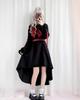 JIURUN Lolita Gothic Lolita Jumper Plus Mori Sweet Schärpe Gothic Niedlich Einteiliges Kostüm, Rock, Cosplay, Anime, Größe, Mädchen, Lolita, Oberbekleidung, Handschuhe,