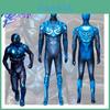 Trendy Blue Beetle Cosplay Jumpsuit Long Sleeve Polyester Costume For All Seasons