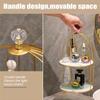 Storage Rack Light Luxury Finishing Table Rack Nordic Style Skin Care Product Bird Cage Rack