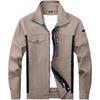 Pure Cotton Work Clothes Suit Male Female Welders Wear-resistant Labor Protection Construction Site Color Matching Tooling Uniforms Factory Printing