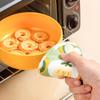 Anti-Scalding Triangle Pot Hat Floral Print Kitchen Pot Lid Sleeve Pot Hat Cover  Kitchen