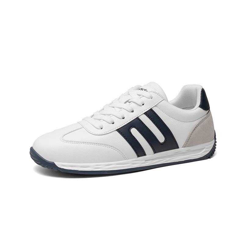 Frühlings-Herrenschuhe 2025 neue Plateau-Forrest-Gump-Schuhe lässige Board-Schuhe Herren Sommer atmungsaktive Leder-Sport-Trainingsschuhe