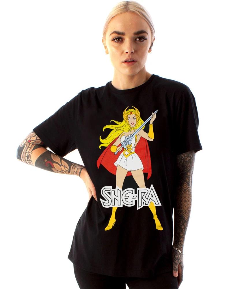 Masters of the universe short sleeved tshirt womens black official merch M
