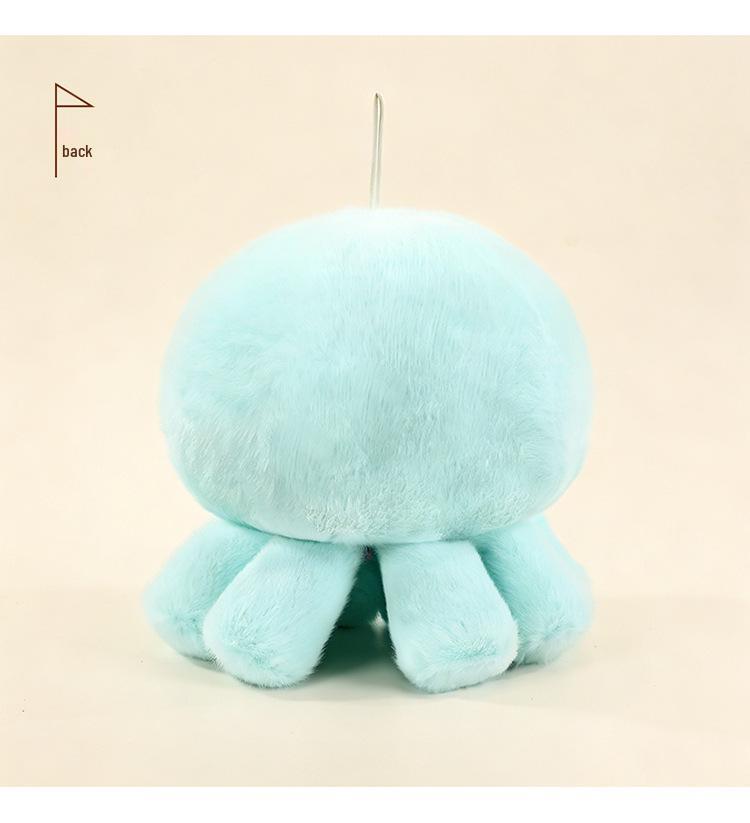 Super Soft Cloud Jellyfish Doll: Large Plush Octopus Pillow for Bedside Hugging