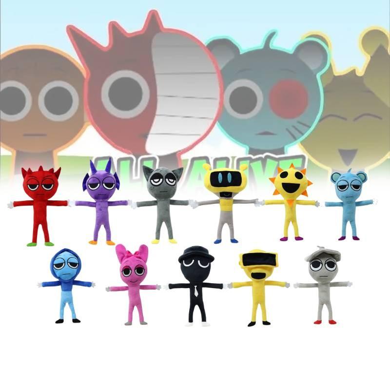 Toy Sprunki Plush Cartoon Gaming Peripherals Holiday Gift Dolls Children Boys