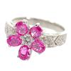 no brand  #10(JP Size) ring K18 white gold Women
