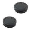 Rear Lens Cap and Camera Body Cap Cover for Canon EOS R50 R10 R8 R7 R6 R6 Mark II R5C R5 R3 RP R Ra RF Mount Mirrorless Cameras Kit, 2-Pack,
