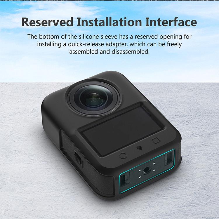 Durable Silicone Protective Case for DJI Osmo 360 Panoramic Sports Camera