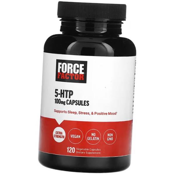 

5-гидрокситриптофан, 5-HTP 100, Force Factor 120вегкапс (72641005) 120vcaps