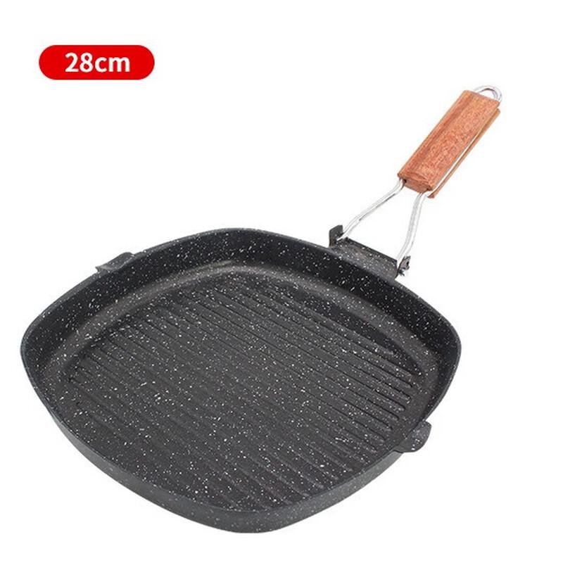

Outdoor Camping Non-stick Maifan Stone Frying Pan