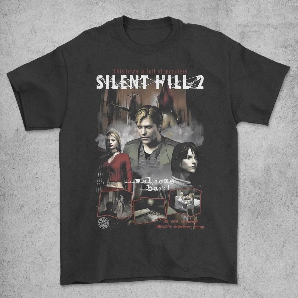 This Town Is Full Of monsters Silent Hill 2 Tee Unisex Short Sleeve Shirt S-5XL Unisex T-Shirt