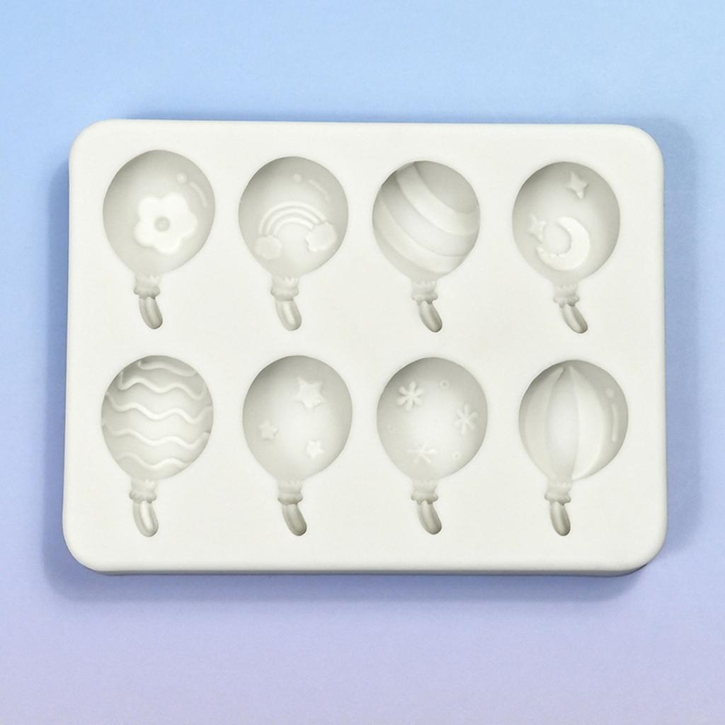 Balloon Shape Cake Decorating Mould Home Bakers Delight Balloon Shape Fondant Silicone Moulds for Cake Adornments