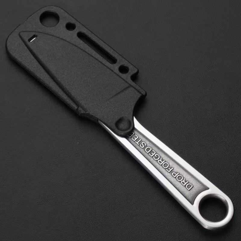 2026 NEW High Hardness Outdoor Knife Survival Knife Integrated Dragon Bone and K Sheath Camping Pocket Knife EDC