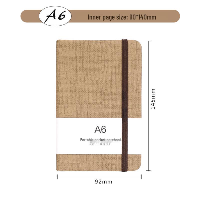A6 Portable Mini Notebook Diary for Students