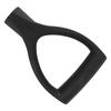 Shovel Handles D Type 32mm ID Plastic Quick Installation Snow Shovel Handle for Digging Raking Tool