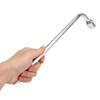 2pcs 21mm Car Spare Tire Lug Wrench L Type Hex Key Slotted End Socket Lug Wrench For Car