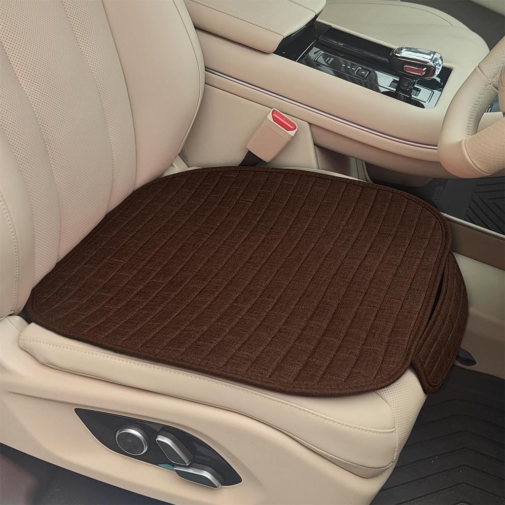 Front Seat Covers, Comfortable Seat Covers, Front Bottom Seat Cushion Covers, Universal Padded Interior Covers Suitable For Most