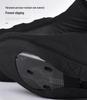 Velvet-Lined Winter Cycling Shoe Covers: Warm, Dustproof, Splash-proof, Non-slip, Wear-resistant PU for Night Sports