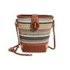Bohemian woven straw bag women's summer new messenger bucket bag seaside vacation beach bag