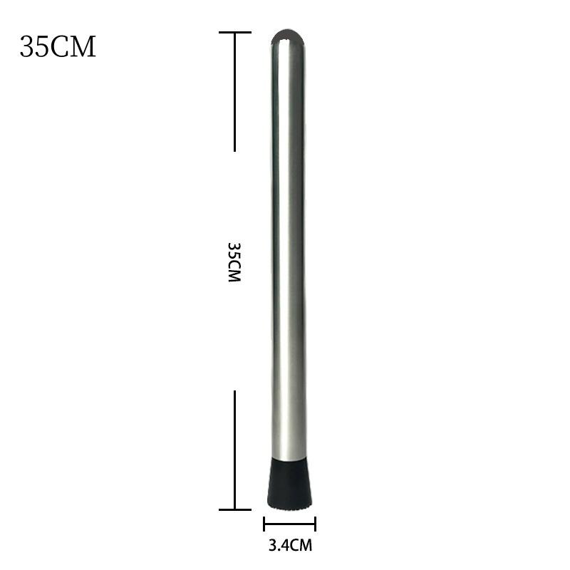 Edelstahl Cocktail Stößel Eis Brecher Obst Brecher Saft Tamper Zitrone Hammer Rührstab Eis Obst Presse Manuelle Hammer