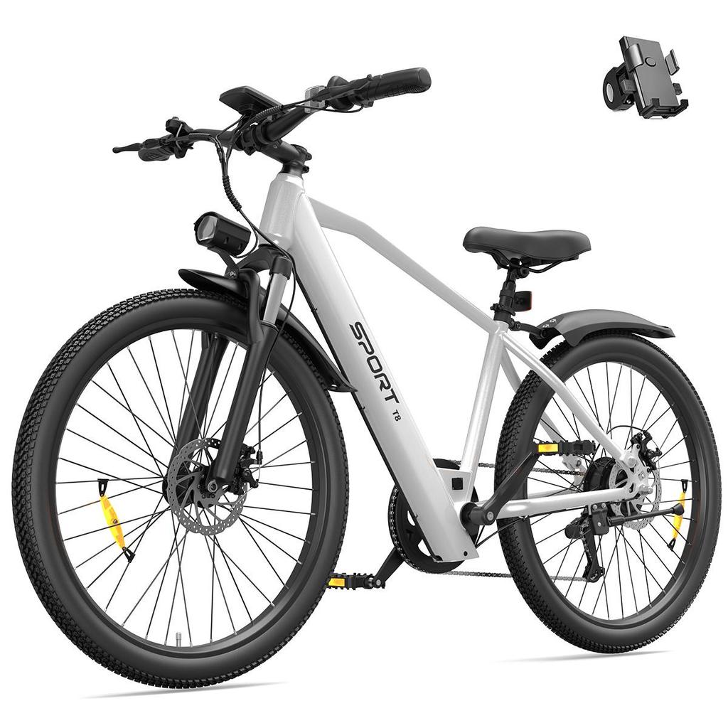 TOOFLY T8 Erwachsenen Elektrofahrrad Max. Geschwindigkeit 41 km/h 48V9.9Ah Akku Stadtwander E-Bike 26*1.95 Zoll Reifen Erwachsenen Elektrofahrrad