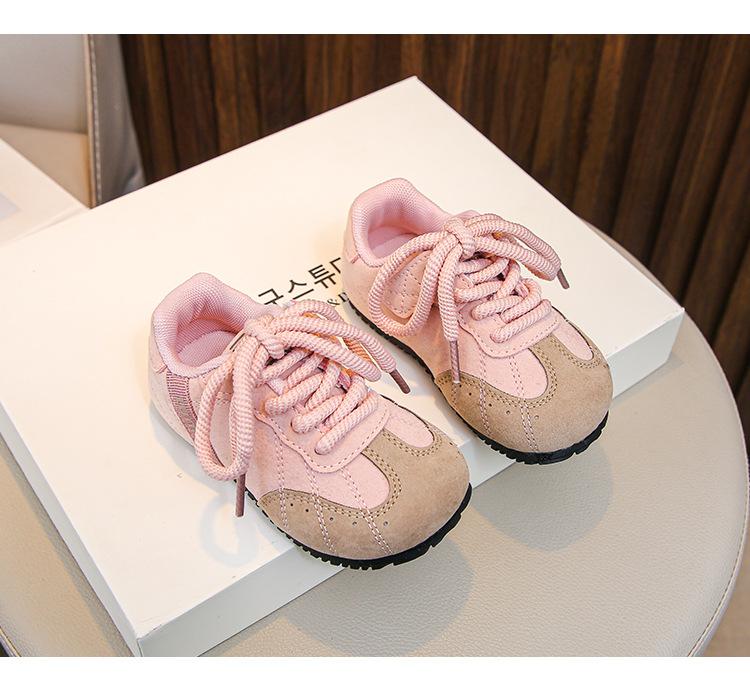 

Детские ретро-кроссовки 2025 новые туфли для мальчиков «Форрест Гамп» туфли для девочек мягкая подошва универсальные модные спортивные туфли 22