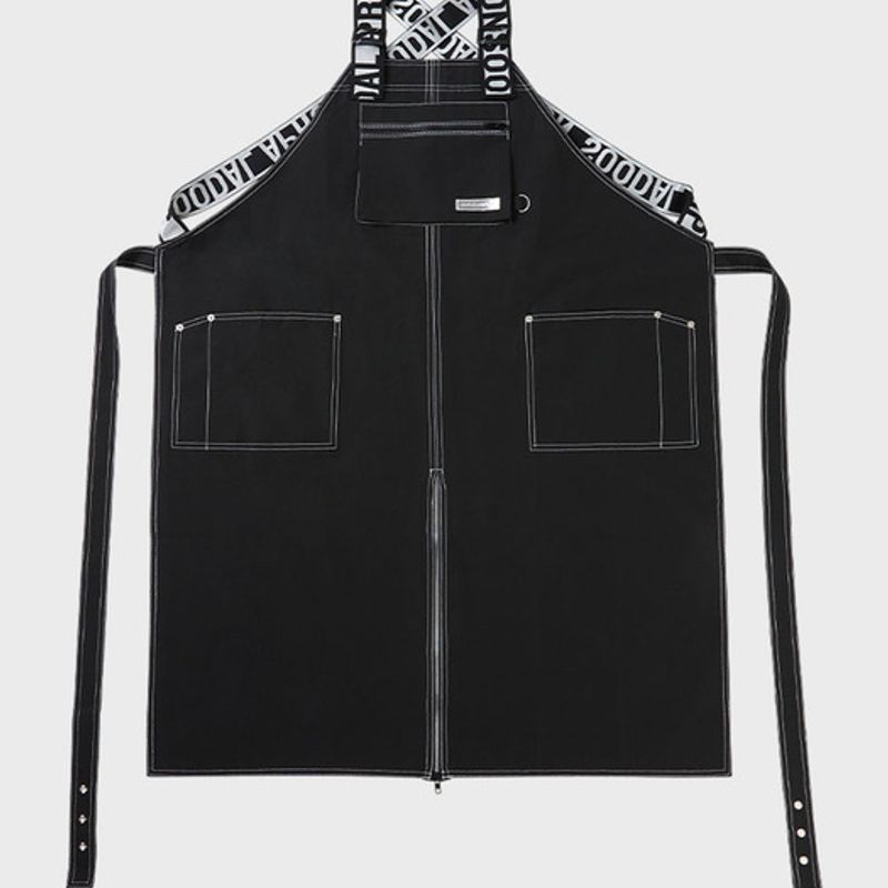 SOODAL COMPANY Black Shark Graphy Apron