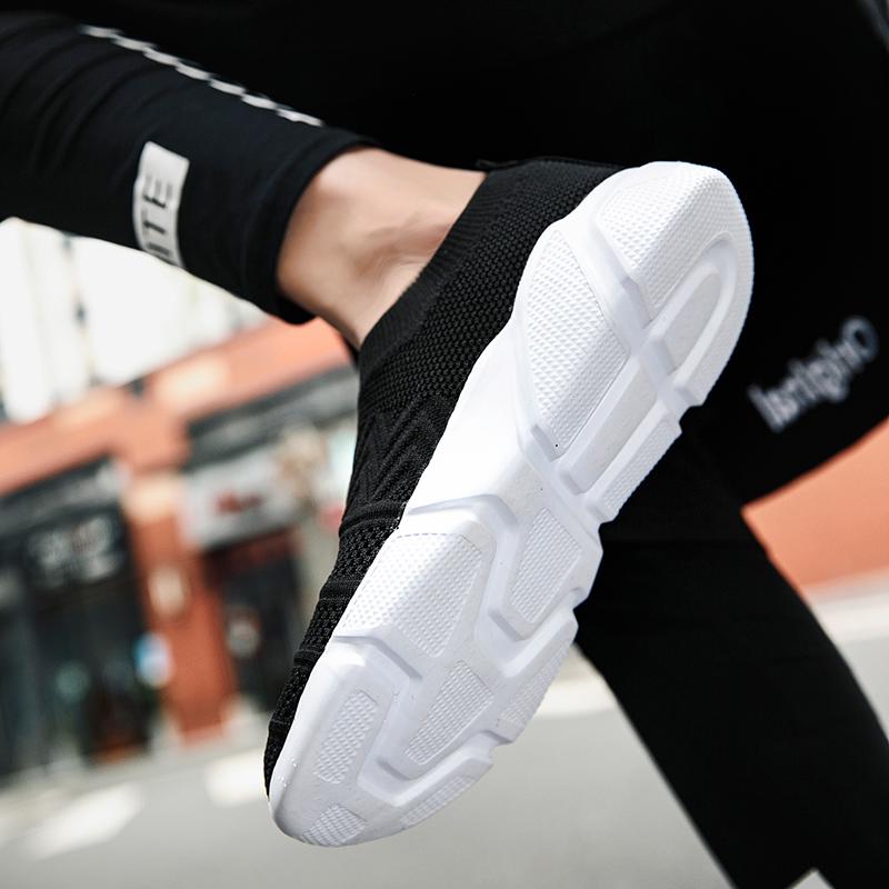 Large Size Couple's Anti Slip Wear-resistant Breathable Fashion Socks Outdoor Sports Shoes Casual Shoes One Foot Push