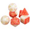 Splic Colors DND Dice 7pcs Polyhedral Game Dice with Tube for DND RPG Game Table Game