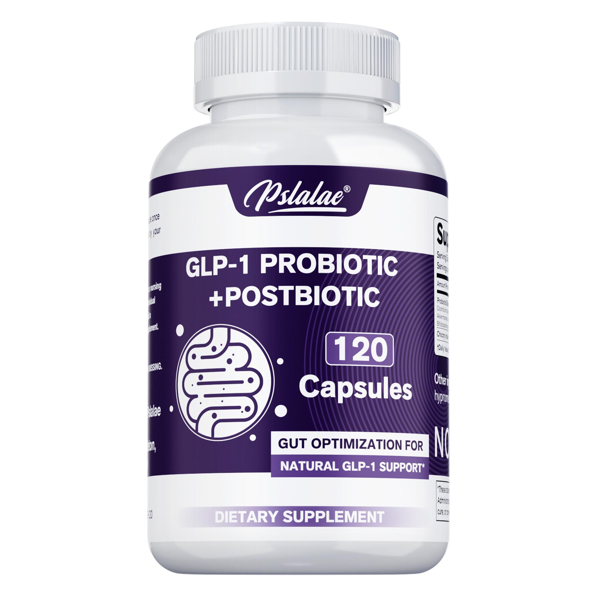 Pslalae GLP-1 Probiotic + Postbiotic ist ein Nahrungsergänzungsmittel, das entwickelt wurde, um die körpereigene Produktion von GLP-1 durch Optimierung der Darmgesundheit auf natürliche Weise zu unterstützen. 120