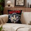 Skid Row Cushion Cover Cushion Cover Set 4Pcs 50X50 45X45 40X40 Pillowcase Decorative Sofa Home Decor