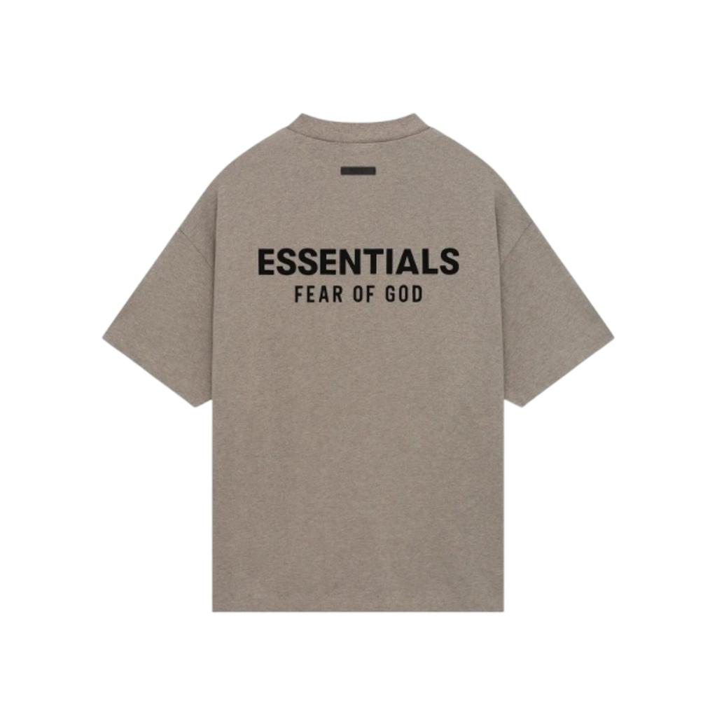 Fear of God Essentials T-shirt Jersey Crewneck Heather Gray