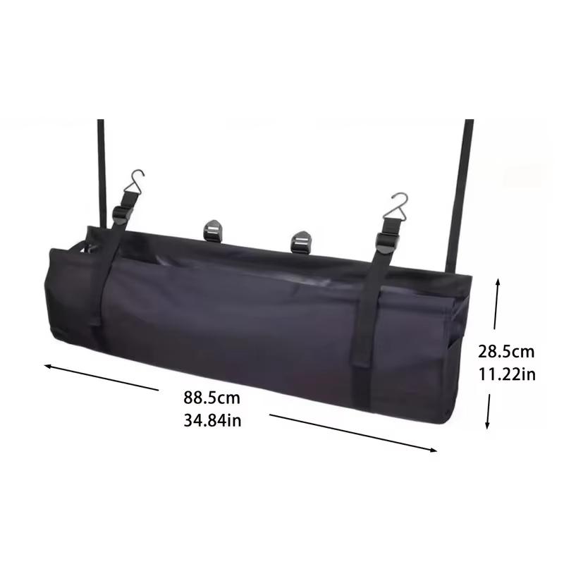 Organizzatore Regolabile per Bagagliaio Auto Borsa Rete Portaoggetti Sedile Posteriore Alta Capacità Multiuso Oxford Organizer per Schienale Sedile Automobilistico Universale