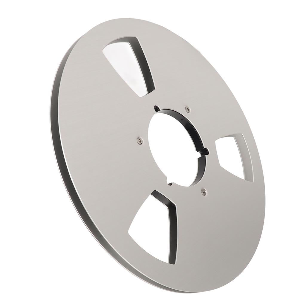 1 4 10 Inch Empty Tape Reel 3 Holes Open Reel Sound Tape Empty Reel Aluminum Reel Tape Reel for Nab Reel