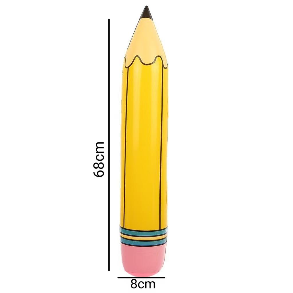 Aufblasbarer PVC-Bleistift Klassenzimmerdekoration & Abschlussgeschenk