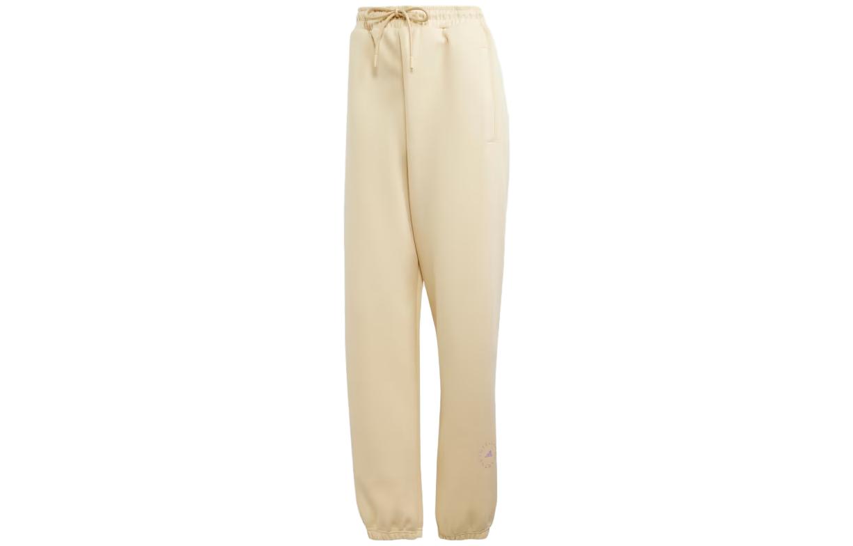 

Adidas X Stella McCartney Knitted Sweatpants Women s Beige Moderate Cuffed Pants IJ0574 S