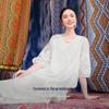 New Chinese Style Embroidered Tencel Two-Piece Set