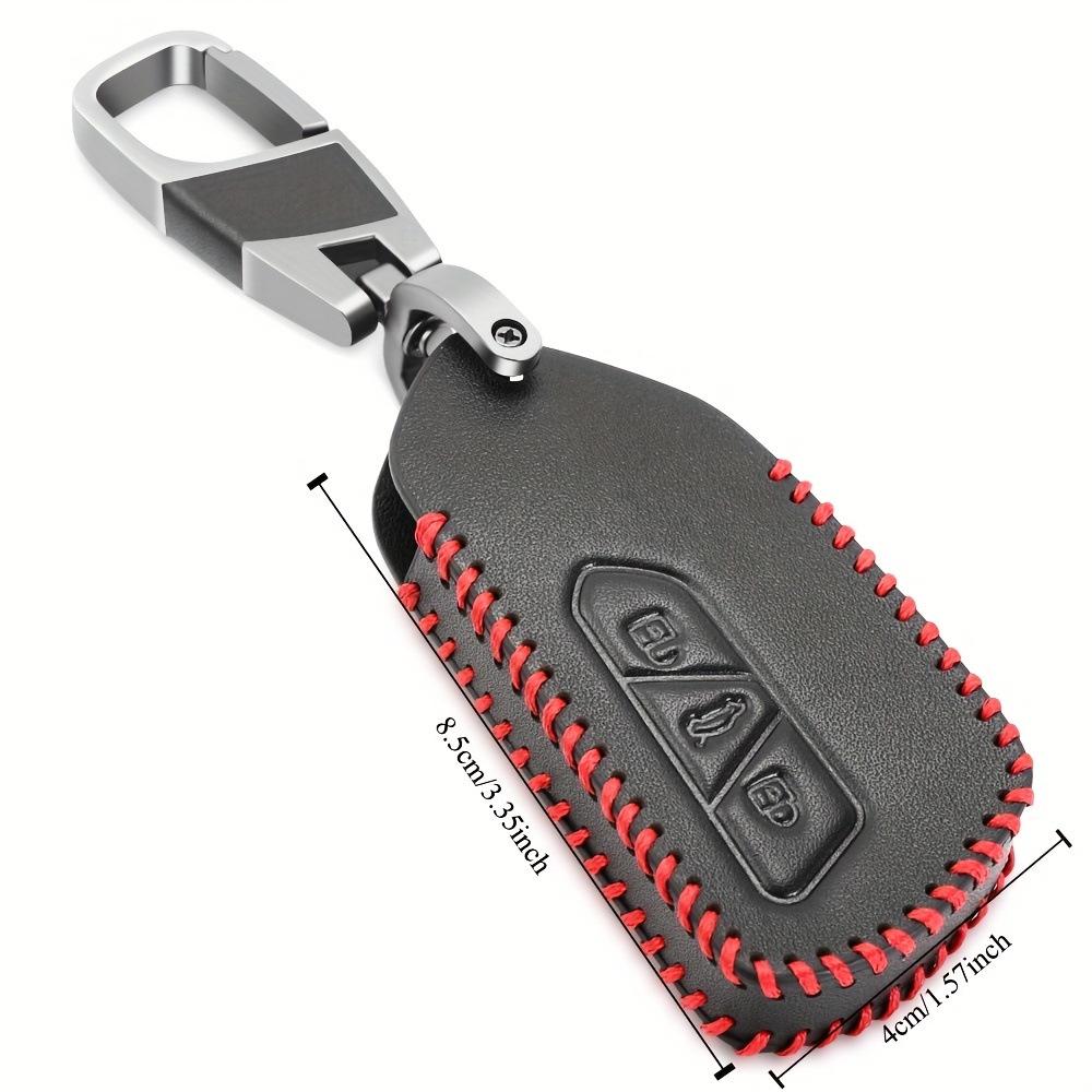 Volkswagen Golf 8, ID4, Lamando L Genuine Leather Three-Button Key Holder
