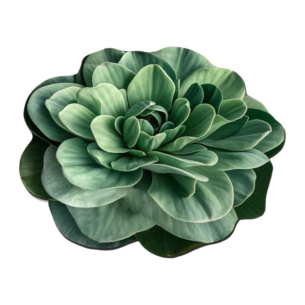 3D Plush Vision Flower Carpet Soft Absorbent Bathroom Floor Mat Non-slip Decorative Carpet for Living Room Tea Table Bedside