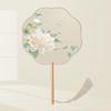 Double-Sided Embroidered Chinese Round Fan: Ancient Style for Hanfu, Qipao, and Children's Dance