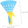 2 Sets Outdoor Indoor Toss and Catch Game Set, Durable Plastic Flying Disc Toys, Promotes Hand-Eye Coordination & Teamwork