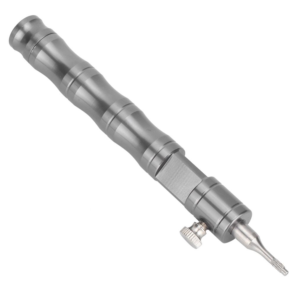 Gray Watch Crown Tube Remover Metal Watch Crown Tube Tool Repairing Watch Repairing Tool Strap Fix