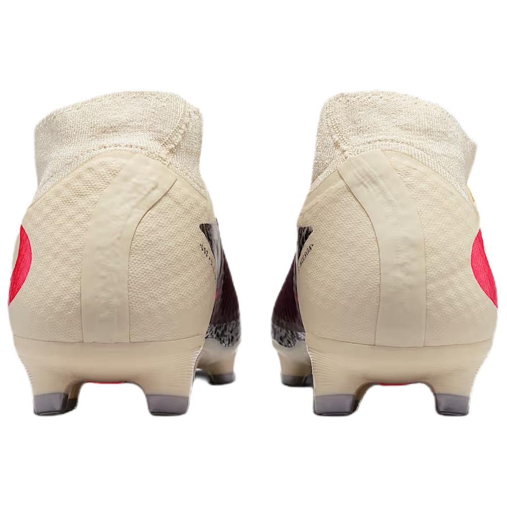 Nike United Phantom 6 High Academy MG Burgundy Crush Unisex Cleats Black Fossil University-Red IO8447-661