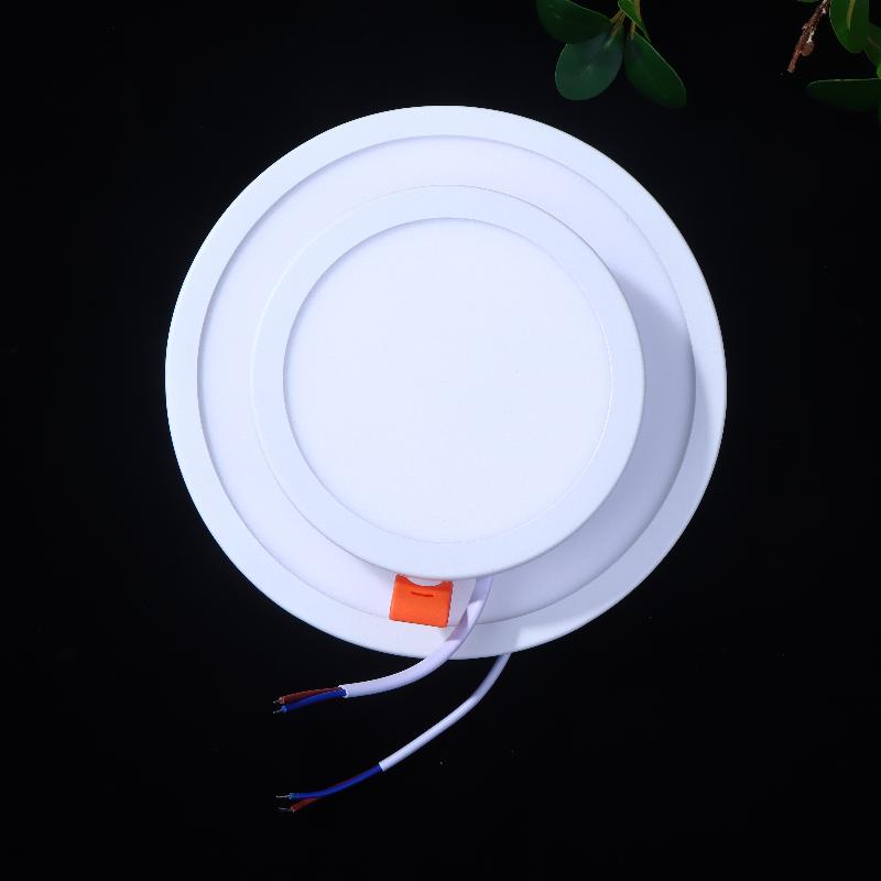 1 Adet LED Panel Işıkları Yüzeye Monte Spot 8W 15W 220V Yuvarlak Panel Işık Beyaz İç Mekan Yatak Odası LED Işık